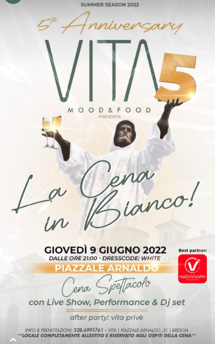 La Cena in Bianco!