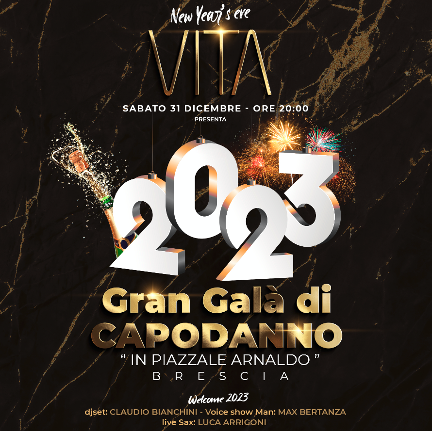 Capodanno 2023 al Vita di Brescia!